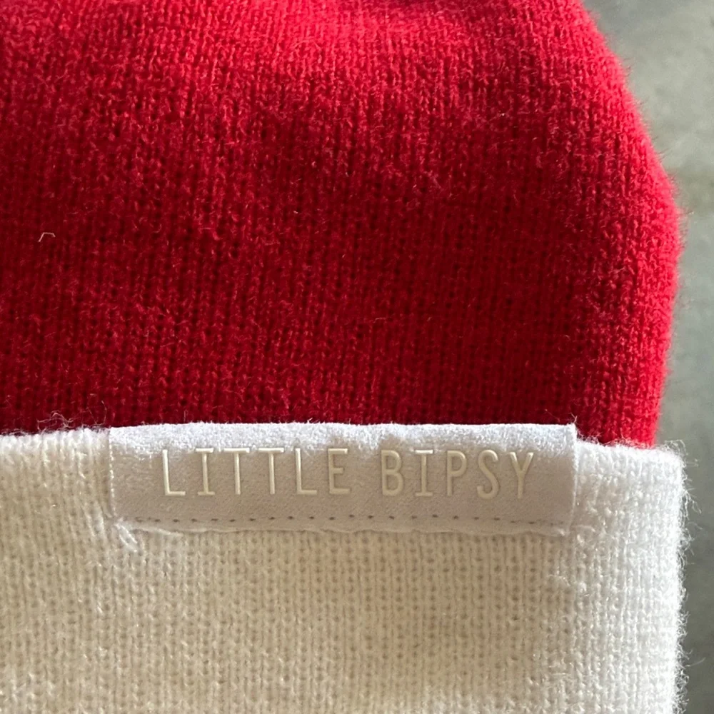 Newborn Little Bipsy Santa Beanie